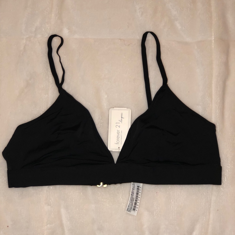 Forever 21 Black Bralette (New)